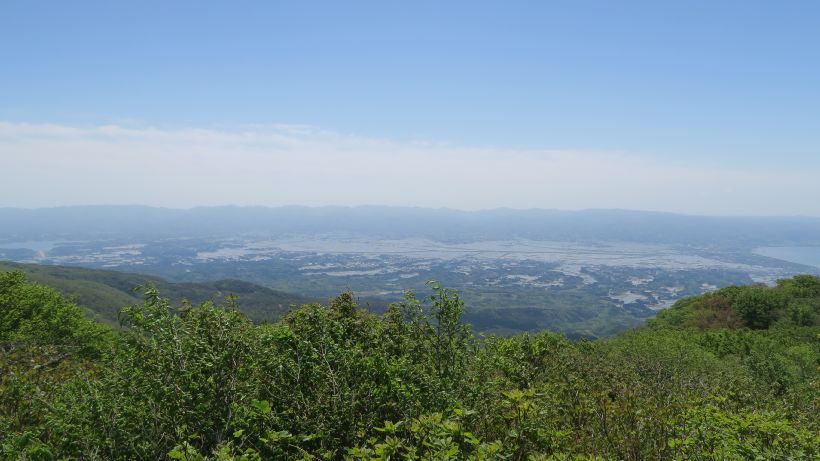 快晴の日 佐渡島の屋根 大佐渡スカイラインを走る 15 05 05 介護タクシー おおきなお世話